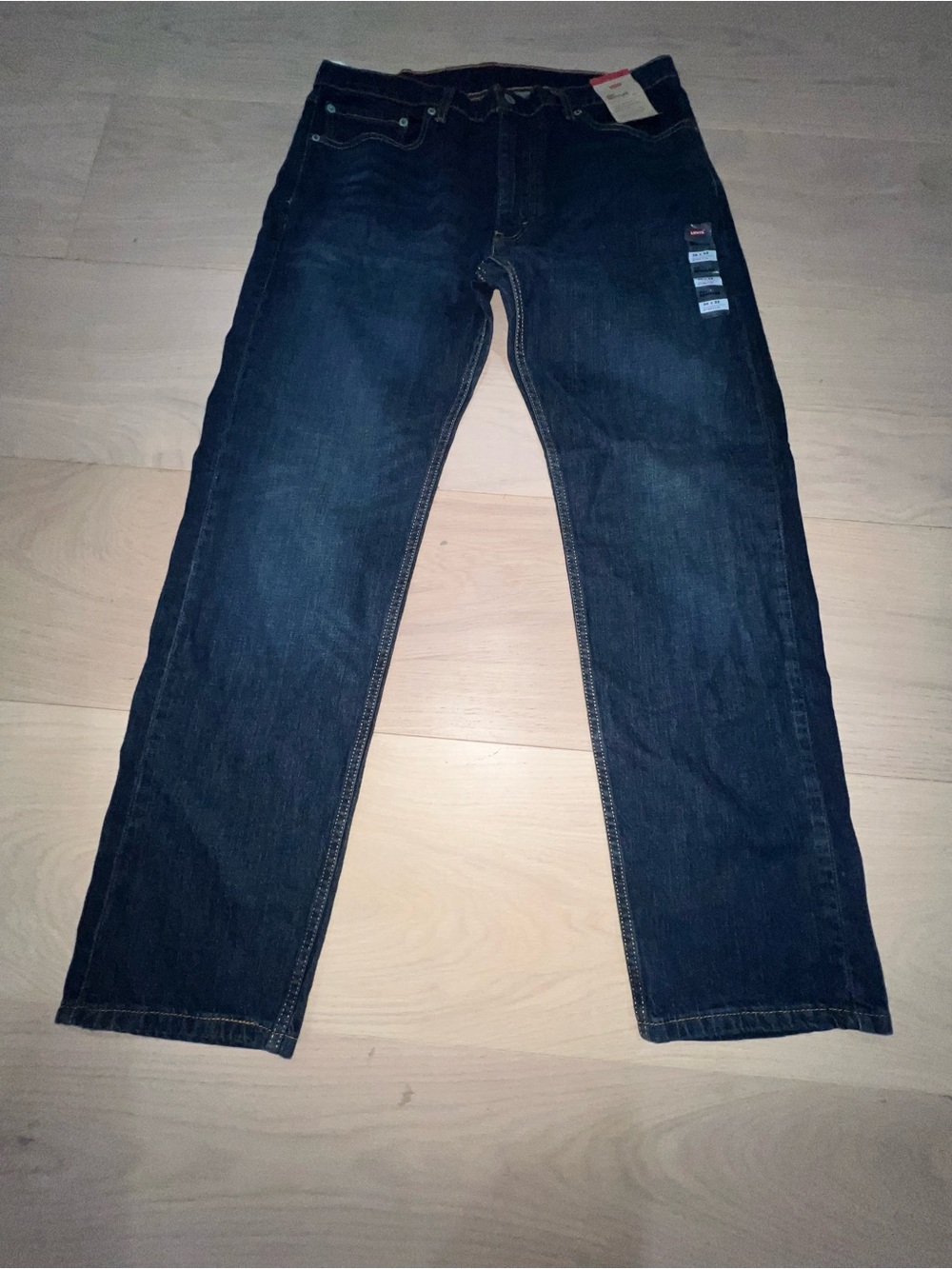 Levi's Men's Indigo Straight Jeans 505 size W36 L32 brand new